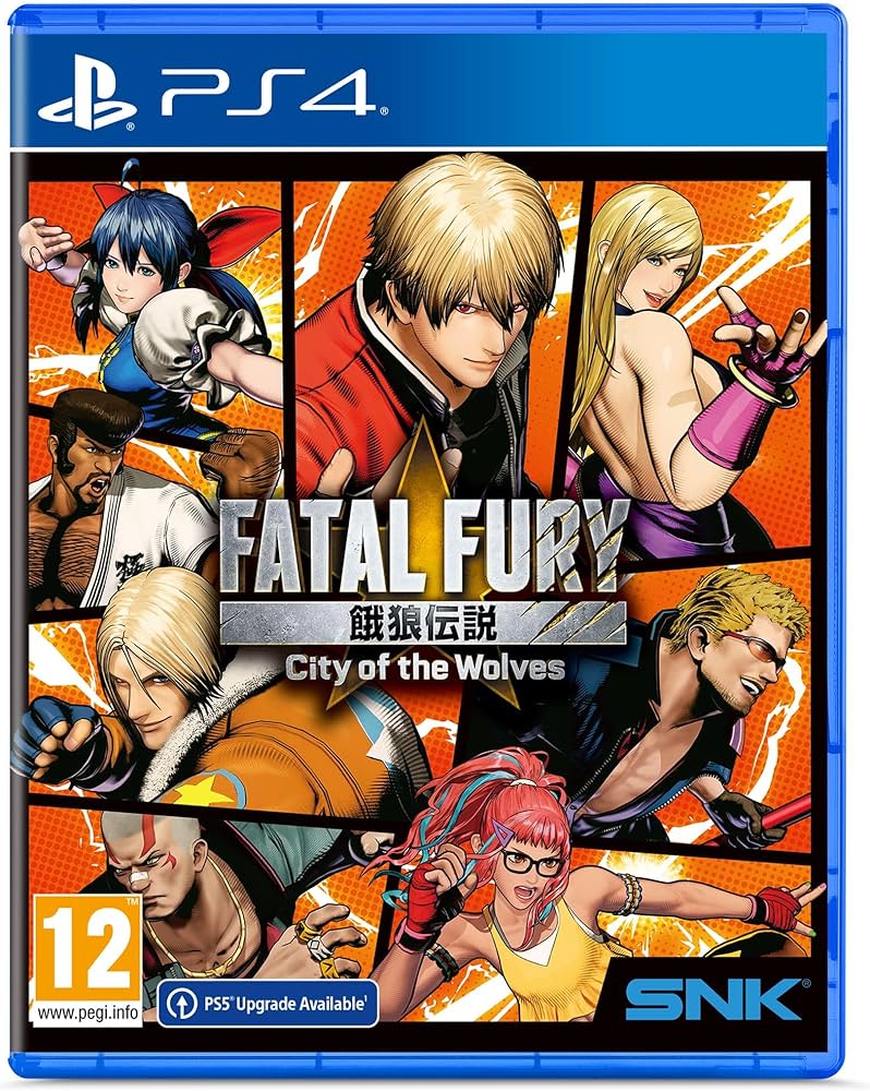 Jaquette de FATAL FURY City of the Wolves (v1.32) (CUSA45819) (JPN)