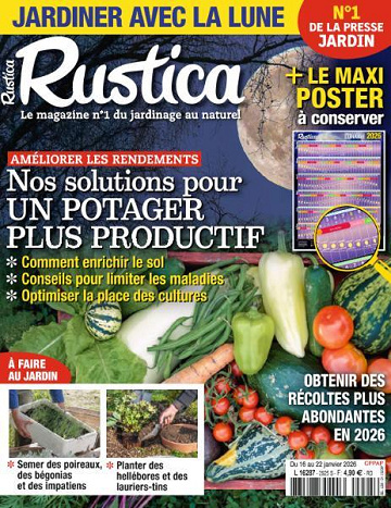 Jaquette de Rustica N.2925.16 Janvier 2026 FR.