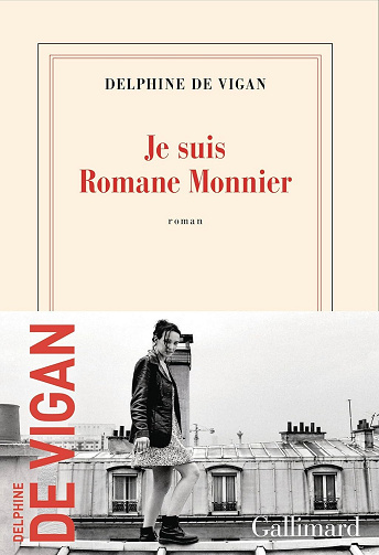 Jaquette de Je suis Romane Monnier 2026 Delphine de Vigan