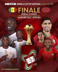 Jaquette de Foot CAN Senegal Maroc Finale 18 01