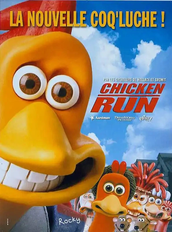 Jaquette de Chicken Run