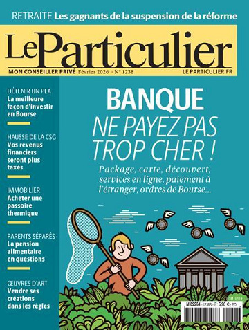 Jaquette de Le Particulier N.1237 Février 2026 FR.