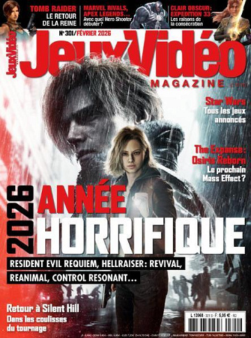 Jaquette de Jeux Vidéo Magazine N.301 Février 2026 FR.