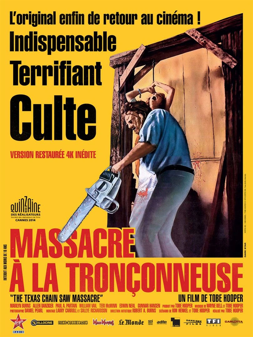 Jaquette de Massacre à la tronçonneuse