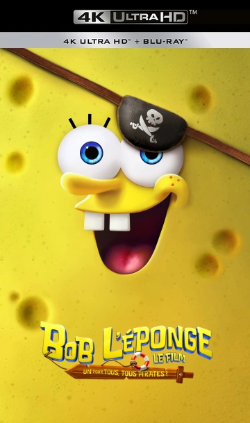 Jaquette de Bob l'éponge, le film : Un pour tous, tous pirates !