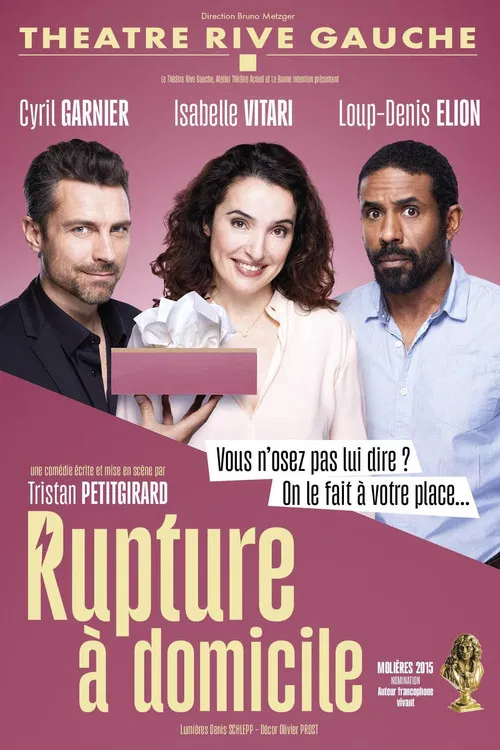 Jaquette de Rupture a domicile