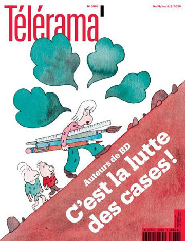 Jaquette de Télérama Magazine 28 Janvier 2026 FR.