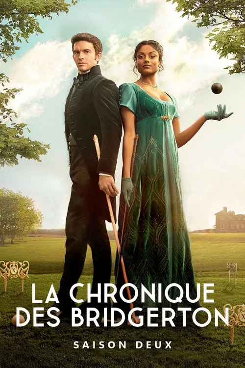 Jaquette de La Chronique des Bridgerton