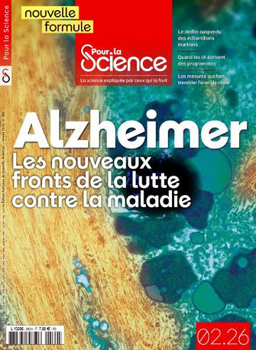 Jaquette de Pour la Science N.580 Février 2026