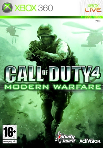 Jaquette de Call of Duty 4 - Modern Warfare (PAL) (ISO)