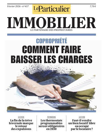 Jaquette de Le Particulier Immobilier N.437 Février 2026
