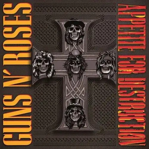 Jaquette de Guns N Roses - Appetite For Destruction (Super Deluxe Edition) 2018