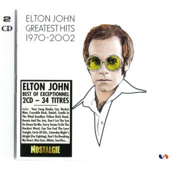 Jaquette de Elton John - Greatest Hits 1970-2002 (2002) - Flac 16 bits
