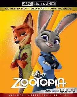 Jaquette de Zootopie