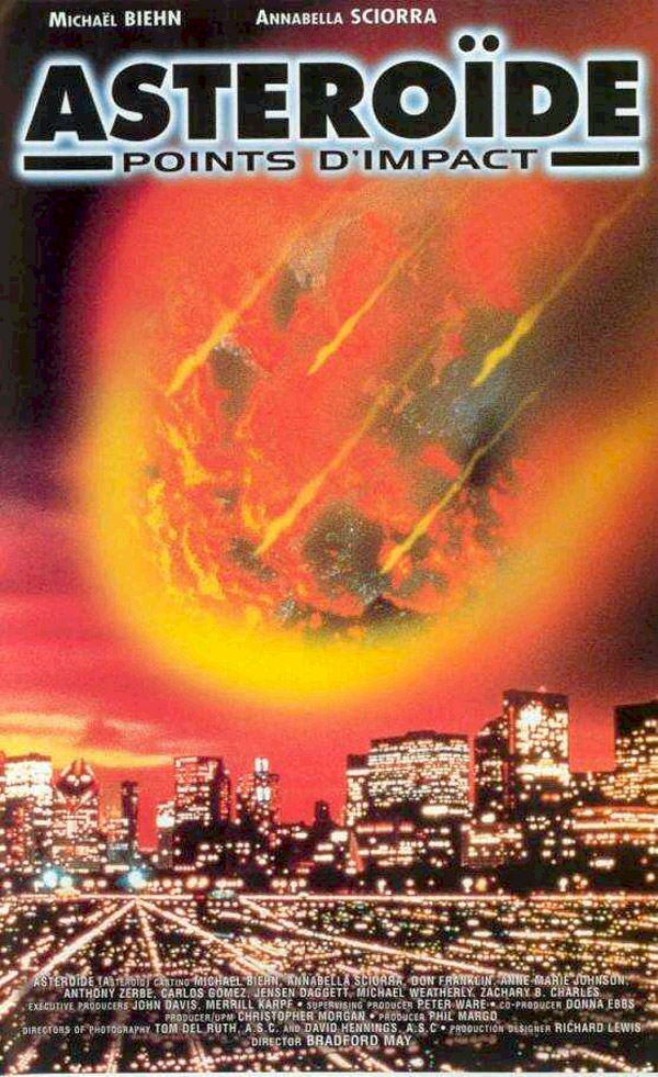 Jaquette de Asteroide points d impact