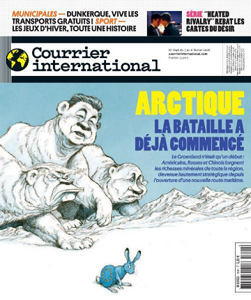 Jaquette de Courrier International 1840.5 Février 2026