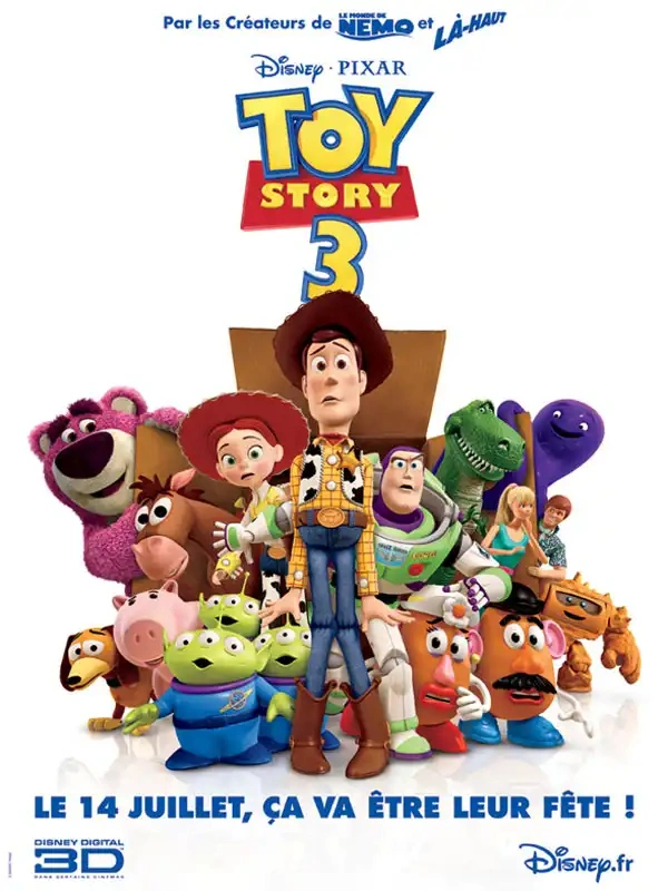 Jaquette de Toy Story 3