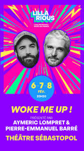 Jaquette de Aymeric Lompret et Pierre Emmanuel Barre Woke me up