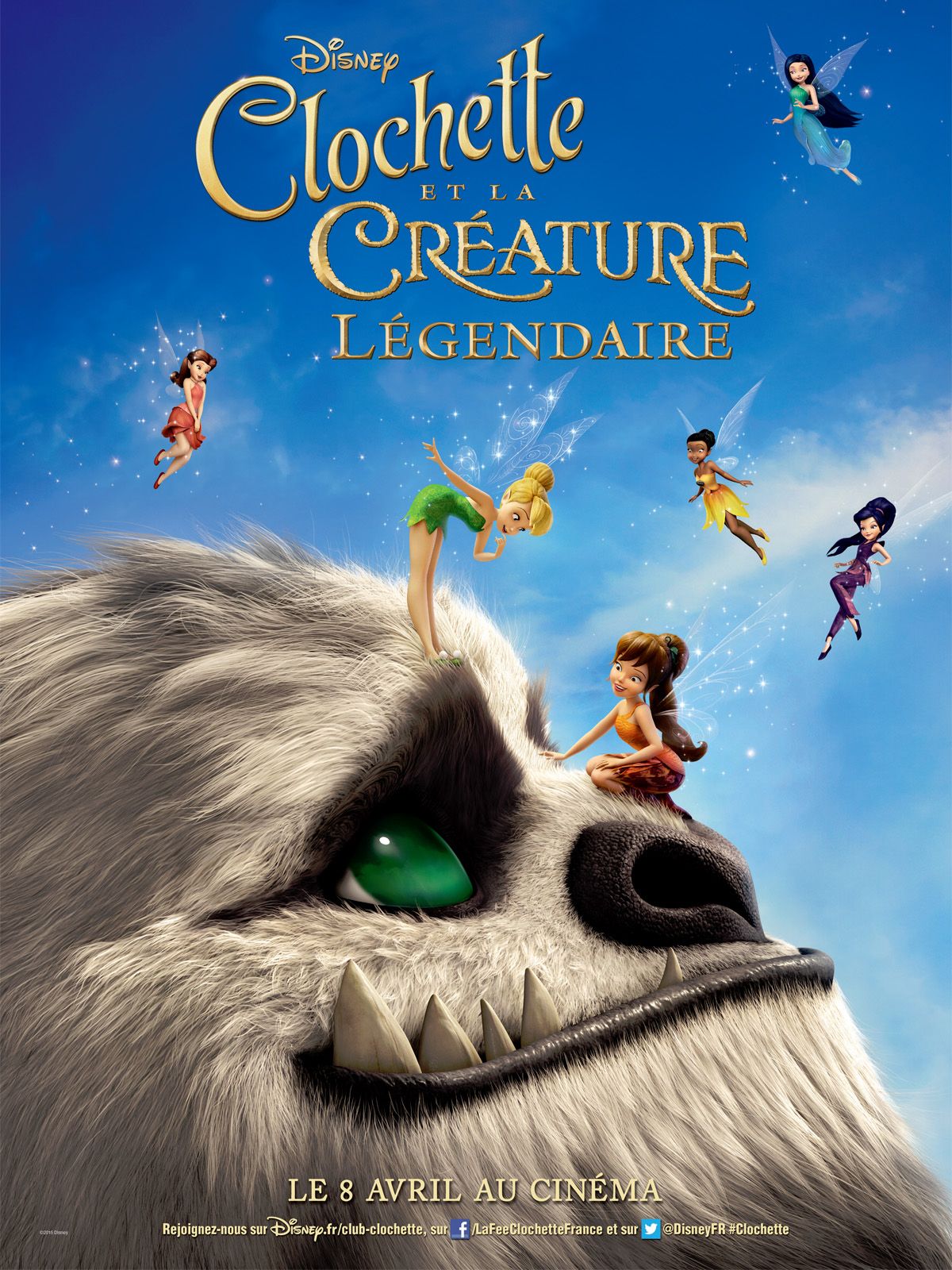 Jaquette de Clochette Et La Créature Légendaire