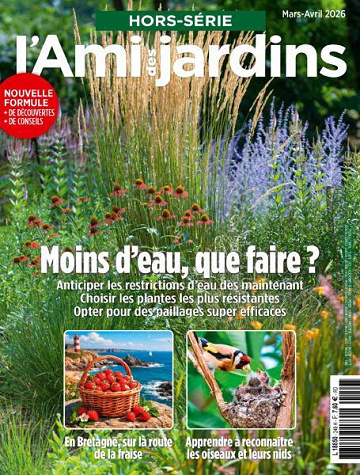 Jaquette de L'Ami des Jardins Hors-Série Mars-Avril 2026