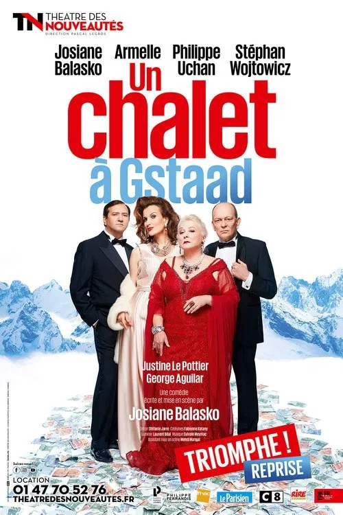 Jaquette de Un chalet à Gstaad