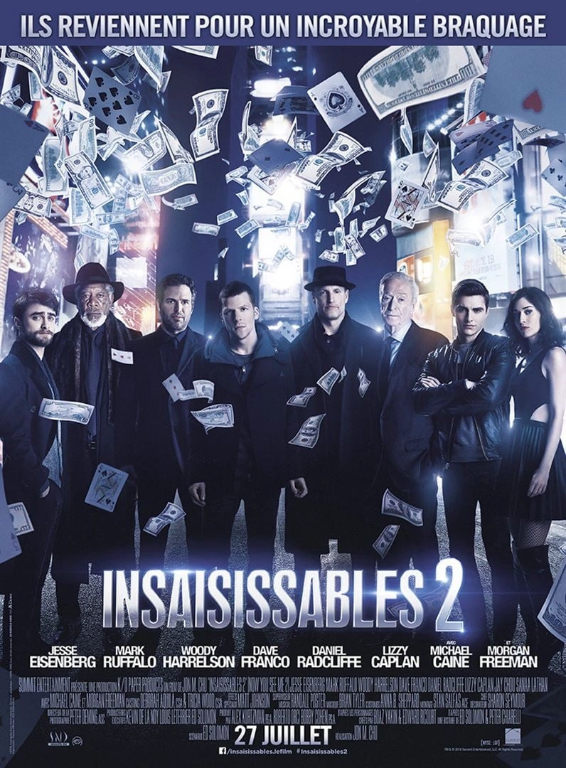 Jaquette de Now You See Me 2