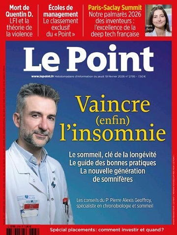 Jaquette de Le Point N.2795.19 Février 2026