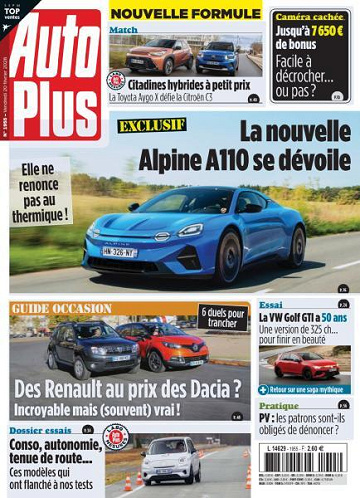 Jaquette de Auto Plus N.1955.20 Février 2026
