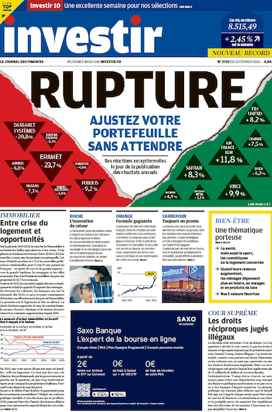Jaquette de Investir n°2720 - 21 Février 2026