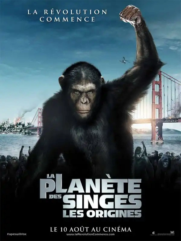 Jaquette de Rise Of The Planet Of The Apes