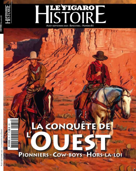Jaquette de Le Figaro Histoire Aout Septembre 2025 fr.