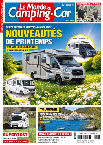 Jaquette de Le Monde du Camping Car Avril 2026 fr.