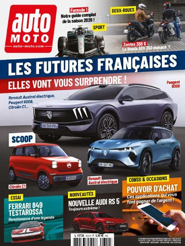 Jaquette de Auto Moto France Mars 2026 fr.