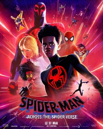 Jaquette de Spider Man Across The Spider Verse