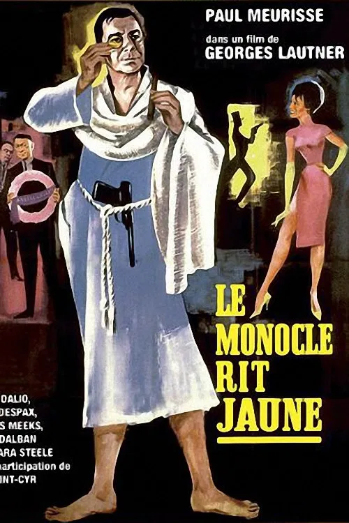 Jaquette de Le Monocle rit jaune