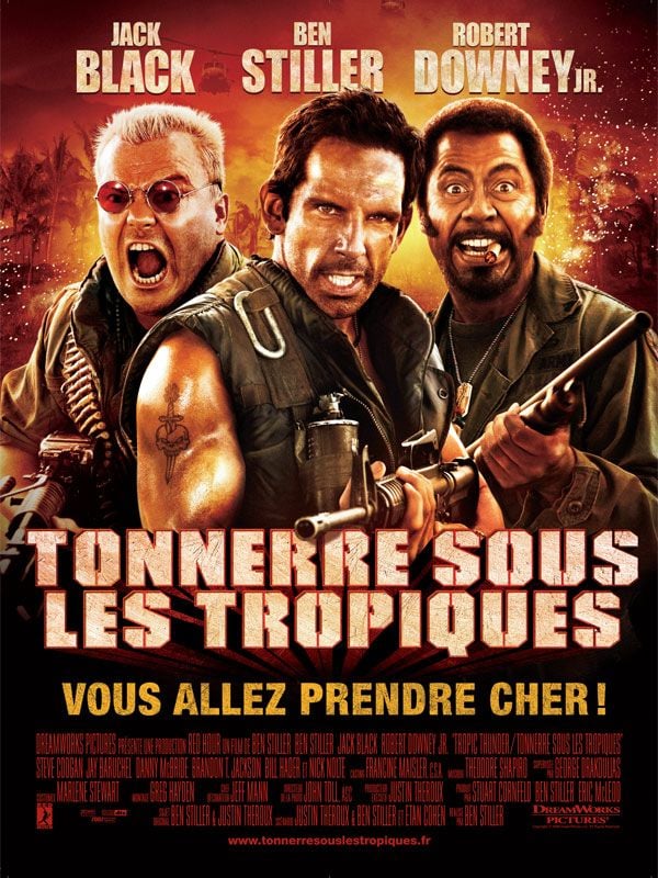 Jaquette de Tropic Thunder