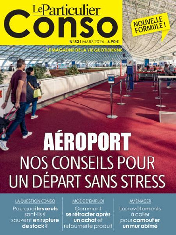 Jaquette de Le Particulier Conso N.531 Mars 2026 FR.