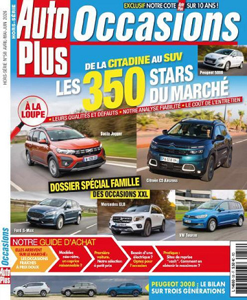 Jaquette de Auto Plus Occasions N.58 Avril Juin 2026 FR.
