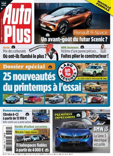Jaquette de Auto Plus N.1959 Du 20 Mars 2026 FR.