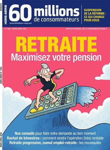 Jaquette de 60 Millions De Consommateurs HS N.148 Mars Avril 2026 FR.