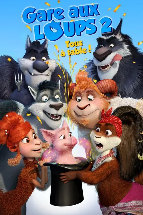 Jaquette de Gare aux loups 2: Tous à table!