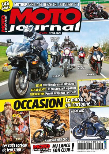 Jaquette de Moto Journal N.2393 Avril 2026 FR.
