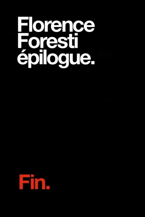 Jaquette de Florence Foresti Epilogue