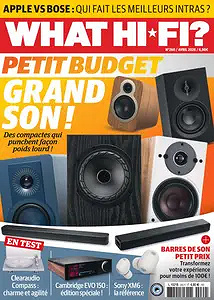 Jaquette de What Hifi N.260 Avril 2026 Fr.