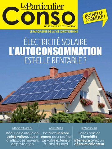 Jaquette de Le Particulier Conso N.532 Avril 2026 FR.