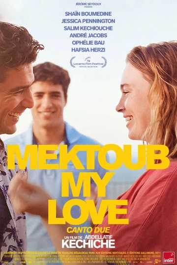 Jaquette de Mektoub My Love Canto Due