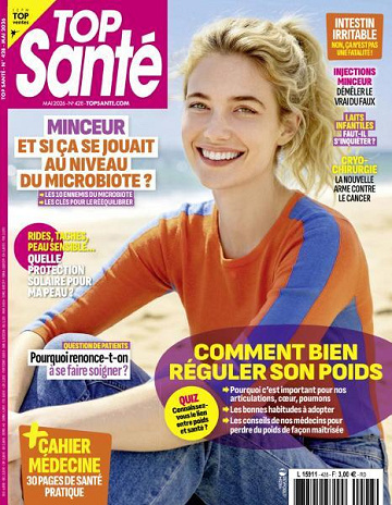 Jaquette de Top Sante N.428 Mai 2026 FR.