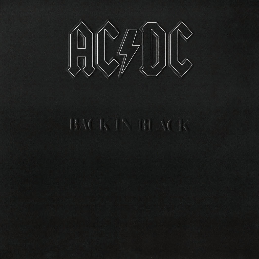 Jaquette de Ac Dc Back In Black 1980 Remaster 2020 FLAC.