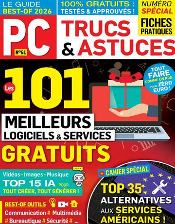 Jaquette de PC Trucs Et Astuces N.61 Avril Juin 2026 FR.