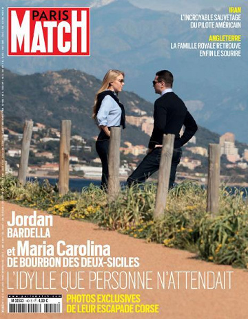 Jaquette de Paris Match N.4015 Du 9 Avril 2026 FR.